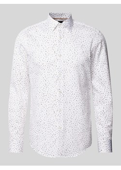 Koszula casualowa o kroju regular fit ze wzorem na całej powierzchni model ‘Hank’ ze sklepu Peek&Cloppenburg  w kategorii Koszule męskie - zdjęcie 172024805