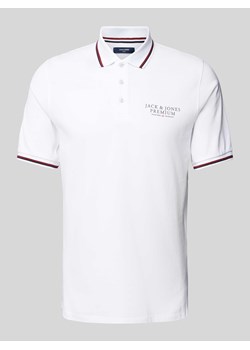 Koszulka polo z nadrukiem z logo ze sklepu Peek&Cloppenburg  w kategorii T-shirty męskie - zdjęcie 172024846