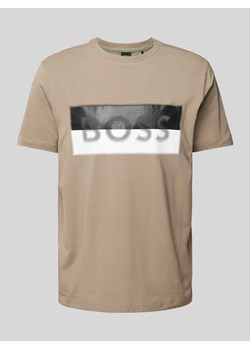 T-shirt z nadrukiem z logo ze sklepu Peek&Cloppenburg  w kategorii T-shirty męskie - zdjęcie 172024877