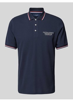 Koszulka polo z nadrukiem z logo ze sklepu Peek&Cloppenburg  w kategorii T-shirty męskie - zdjęcie 172024886