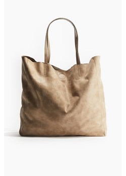 H & M - Torba shopper - Beżowy ze sklepu H&M w kategorii Torby Shopper bag - zdjęcie 172025146