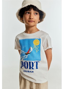H & M - T-shirt z nadrukiem - Biały ze sklepu H&M w kategorii T-shirty chłopięce - zdjęcie 172025398