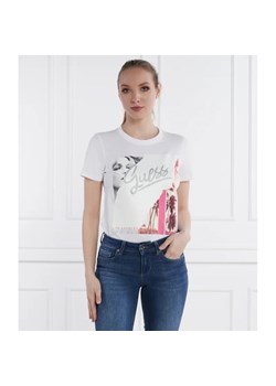 GUESS T-shirt | Regular Fit ze sklepu Gomez Fashion Store w kategorii Bluzki damskie - zdjęcie 172026846