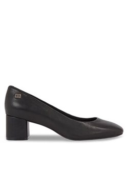 Tommy Hilfiger Półbuty Essential Midheel Blocky Pump FW0FW07619 Czarny ze sklepu MODIVO w kategorii Czółenka - zdjęcie 172027436