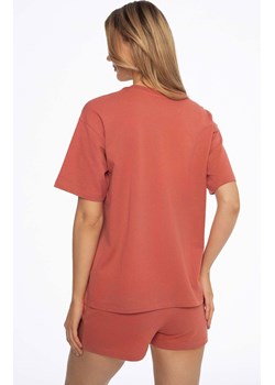 Bawełniana piżama damska Abstract 41314-38X, Kolor ceglasty, Rozmiar L, Henderson ze sklepu Primodo w kategorii Piżamy damskie - zdjęcie 172027497