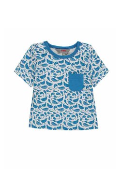 T-shirt niemowlęcy mix rybki niebieski ze sklepu 5.10.15 w kategorii Bluzki dziewczęce - zdjęcie 172027766