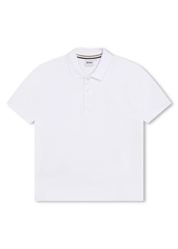 Hugo Boss Kids Koszulka polo w kolorze białym ze sklepu Limango Polska w kategorii T-shirty chłopięce - zdjęcie 172027825