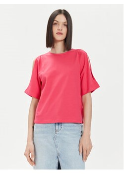 United Colors Of Benetton T-Shirt 3BL0D1078 Różowy Regular Fit ze sklepu MODIVO w kategorii Bluzki damskie - zdjęcie 172028985