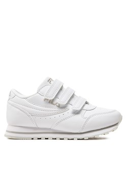 Sneakersy Fila Orbit Velcro Kids 1010785 Biały ze sklepu eobuwie.pl w kategorii Buty sportowe dziecięce - zdjęcie 172030055
