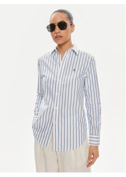 Polo Ralph Lauren Koszula 211936579002 Niebieski Regular Fit ze sklepu MODIVO w kategorii Koszule damskie - zdjęcie 172030189