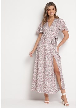 Różowa Sukienka Aluva ze sklepu Born2be Odzież w kategorii Sukienki - zdjęcie 172030419