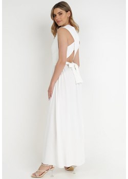 Biała Sukienka Agarano ze sklepu Born2be Odzież w kategorii Sukienki - zdjęcie 172030747