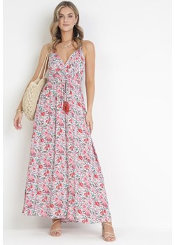 Różowa Sukienka Argaea ze sklepu Born2be Odzież w kategorii Sukienki - zdjęcie 172030837