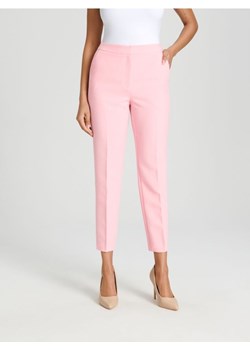 Sinsay - Spodnie cygaretki - różowy ze sklepu Sinsay w kategorii Spodnie damskie - zdjęcie 172034265