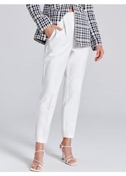 Sinsay - Spodnie cygaretki - biały ze sklepu Sinsay w kategorii Spodnie damskie - zdjęcie 172034299