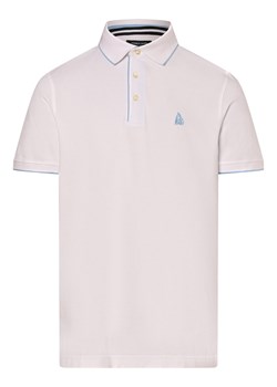 Andrew James Męska koszulka polo Mężczyźni Bawełna biały jednolity ze sklepu vangraaf w kategorii T-shirty męskie - zdjęcie 172046127