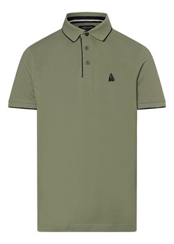 Andrew James Męska koszulka polo Mężczyźni Bawełna seledynowy jednolity ze sklepu vangraaf w kategorii T-shirty męskie - zdjęcie 172046128