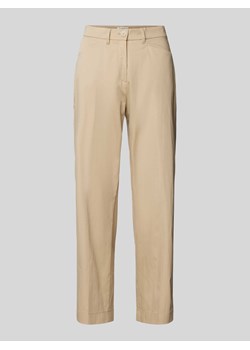 Spodnie o skróconym kroju regular fit model ‘Lorella’ ze sklepu Peek&Cloppenburg  w kategorii Spodnie damskie - zdjęcie 172048196