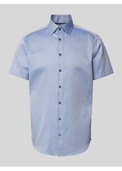 Koszula biznesowa o kroju regular fit z rękawem o dł. 1/2 ze sklepu Peek&Cloppenburg  w kategorii Koszule męskie - zdjęcie 172048218