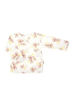 Bawełniany kaftanik dziewczęcy w kwiatki ze sklepu 5.10.15 w kategorii Bluzy i swetry - zdjęcie 172048288