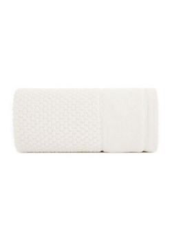 Ręcznik kąpielowy Frida z bawełny 70x140 cm kremowy ze sklepu 5.10.15 w kategorii Ręczniki - zdjęcie 172048318