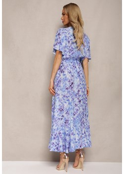 Niebiesko-Fioletowa Sukienka Efissa ze sklepu Renee odzież w kategorii Sukienki - zdjęcie 172052175