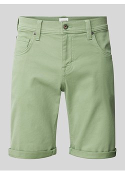 Szorty jeansowe z prostą nogawką i 5 kieszeniami model ‘Chicago’ ze sklepu Peek&Cloppenburg  w kategorii Spodenki męskie - zdjęcie 172052765
