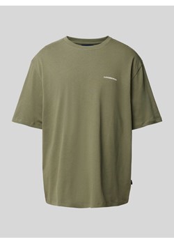 T-shirt o kroju oversized z nadrukiem z logo ze sklepu Peek&Cloppenburg  w kategorii T-shirty męskie - zdjęcie 172052928