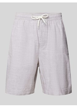 Szorty z elastycznym pasem ze sklepu Peek&Cloppenburg  w kategorii Spodenki męskie - zdjęcie 172052935