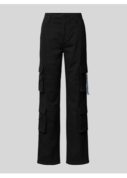 Spodnie cargo z nakładanymi kieszeniami model ‘TANAMI’ ze sklepu Peek&Cloppenburg  w kategorii Spodnie damskie - zdjęcie 172052989