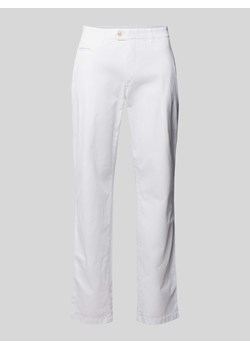 Spodnie w jednolitym kolorze model ‘EVEREST’ ze sklepu Peek&Cloppenburg  w kategorii Spodnie męskie - zdjęcie 172053016
