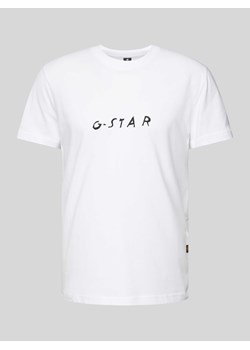 T-shirt z nadrukiem z logo ze sklepu Peek&Cloppenburg  w kategorii T-shirty męskie - zdjęcie 172053026