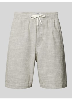 Szorty z elastycznym pasem ze sklepu Peek&Cloppenburg  w kategorii Spodenki męskie - zdjęcie 172053036