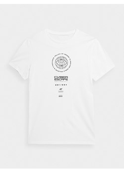 4F Koszulka w kolorze białym ze sklepu Limango Polska w kategorii T-shirty męskie - zdjęcie 172053517