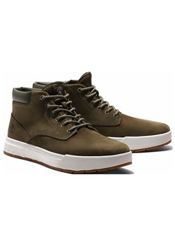 Timberland Skórzane sneakersy &quot;Maple Grove&quot; w kolorze khaki ze sklepu Limango Polska w kategorii Trampki męskie - zdjęcie 172053536