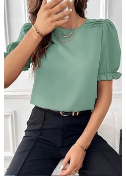 Bluzka RETROLZA MINT ze sklepu Ivet Shop w kategorii Bluzki damskie - zdjęcie 172055037
