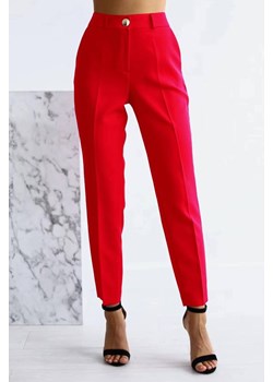 Spodnie RENTIDA RED ze sklepu Ivet Shop w kategorii Spodnie damskie - zdjęcie 172055047
