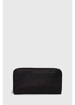 Answear Lab portfel skórzany damski kolor czarny ze sklepu ANSWEAR.com w kategorii Portfele damskie - zdjęcie 172056419