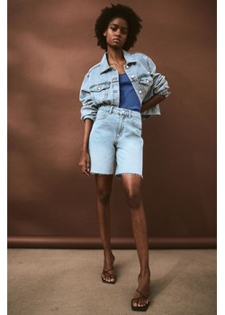 H & M - Dżinsowe szorty bermudy - Niebieski ze sklepu H&M w kategorii Szorty - zdjęcie 172056957