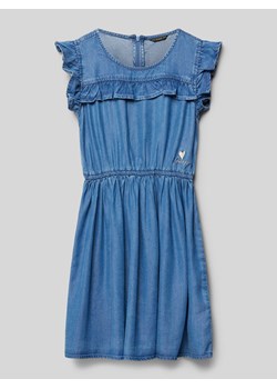 Sukienka z mieszanki lyocellu i wiskozy stylizowanej na denim ze sklepu Peek&Cloppenburg  w kategorii Sukienki dziewczęce - zdjęcie 172057096