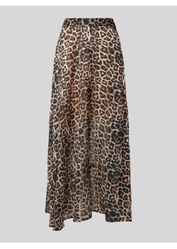 Długa spódnica ze zwierzęcym nadrukiem ze sklepu Peek&Cloppenburg  w kategorii Spódnice - zdjęcie 172057136