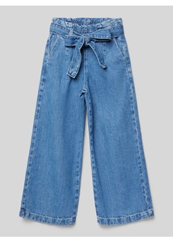 Spodnie typu paperbag z wiązanym paskiem ze sklepu Peek&Cloppenburg  w kategorii Spodnie dziewczęce - zdjęcie 172057139