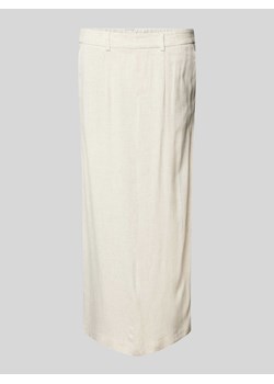 Spódnica midi z wiskozy w jednolitym kolorze model ‘Sanne’ ze sklepu Peek&Cloppenburg  w kategorii Spódnice - zdjęcie 172057177