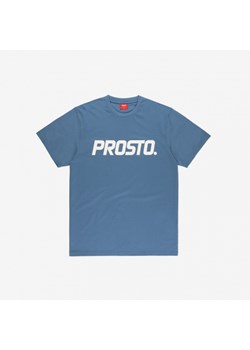 Męski t-shirt z nadrukiem Prosto Biglog - niebieski ze sklepu Sportstylestory.com w kategorii T-shirty męskie - zdjęcie 172059627