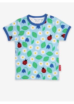 Toby Tiger Koszulka w kolorze błękitnym ze sklepu Limango Polska w kategorii Koszulki niemowlęce - zdjęcie 172059669