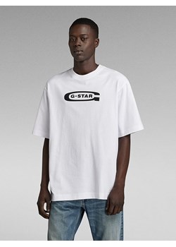 G-Star Koszulka w kolorze białym ze sklepu Limango Polska w kategorii T-shirty męskie - zdjęcie 172059868