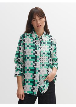 OPUS Bluzka &quot;Falkina&quot; w kolorze jasnoszaro-zielonym ze sklepu Limango Polska w kategorii Koszule damskie - zdjęcie 172059907