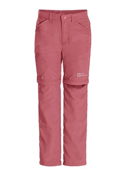 Jack Wolfskin Spodnie funkcyjne zipp-off  &quot;Safari&quot; w kolorze jasnoróżowym ze sklepu Limango Polska w kategorii Spodnie dziewczęce - zdjęcie 172059936