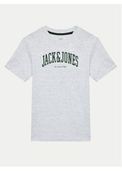 Jack&Jones Junior T-Shirt 12237441 Szary Regular Fit ze sklepu MODIVO w kategorii T-shirty chłopięce - zdjęcie 172060429