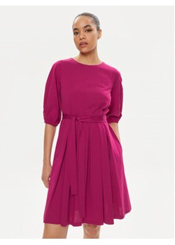 Weekend Max Mara Sukienka koktajlowa Jumbo 2415621072650 Różowy Regular Fit ze sklepu MODIVO w kategorii Sukienki - zdjęcie 172060507